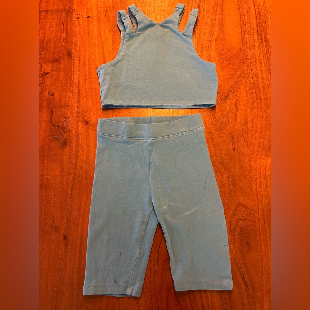 Zara 2 piece athletic wear